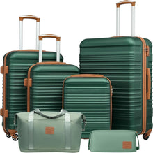 COOLIFE Koffer-Set Hartschale Reisekoffer 4 Rollen TSA-Schloss