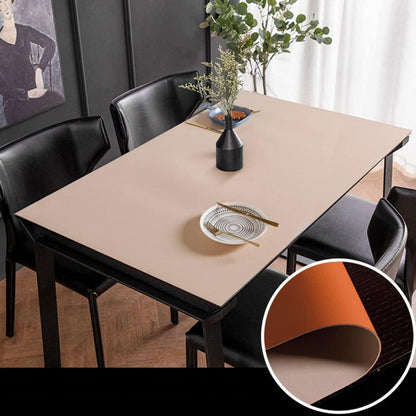 PU Tischdecke Wasserdicht Apricot+Orange 90x200 cm