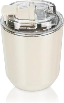 Thermobecher Kaffee to go Auslaufsicher mit Deckel 280ml Beige