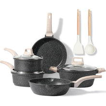 CAROTE Granit Antihaft-Töpfe und Pfannen-Set - Hohe