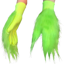 Grüne Monster Handschuhe für Cosplay & Party Ereignisse