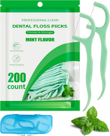 200er Zahnseide Stick Minze Dental Floss Zahnreinigung Sticks