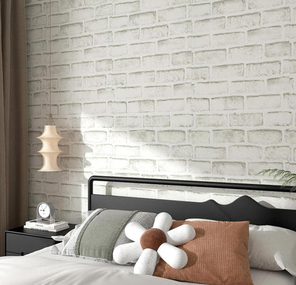 Selbstklebende Tapete Betonoptik Beige 40CM×2M Steinoptik Folie