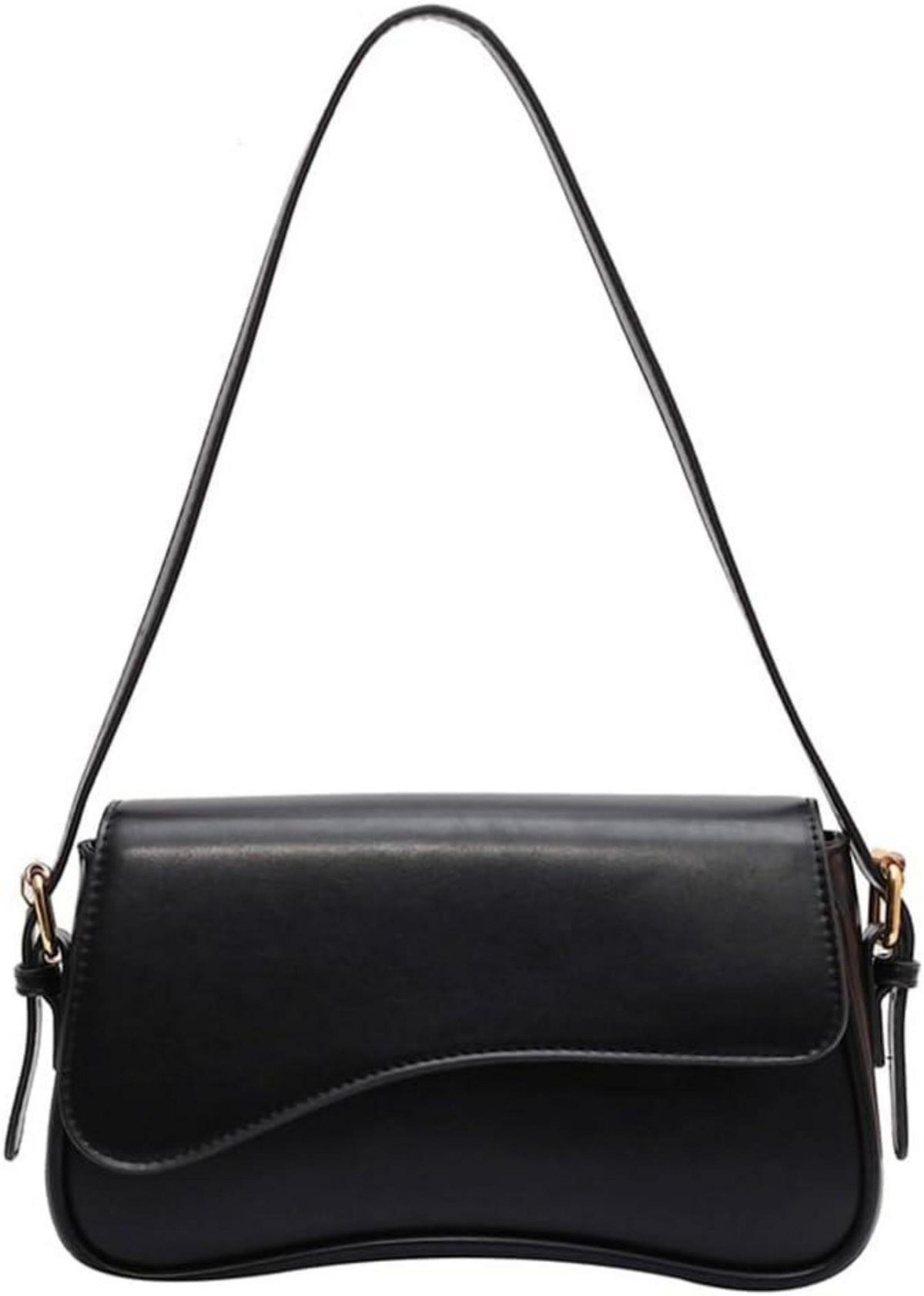 Vintage PU Leder Handtasche mit Reißverschluss - Aesthetic