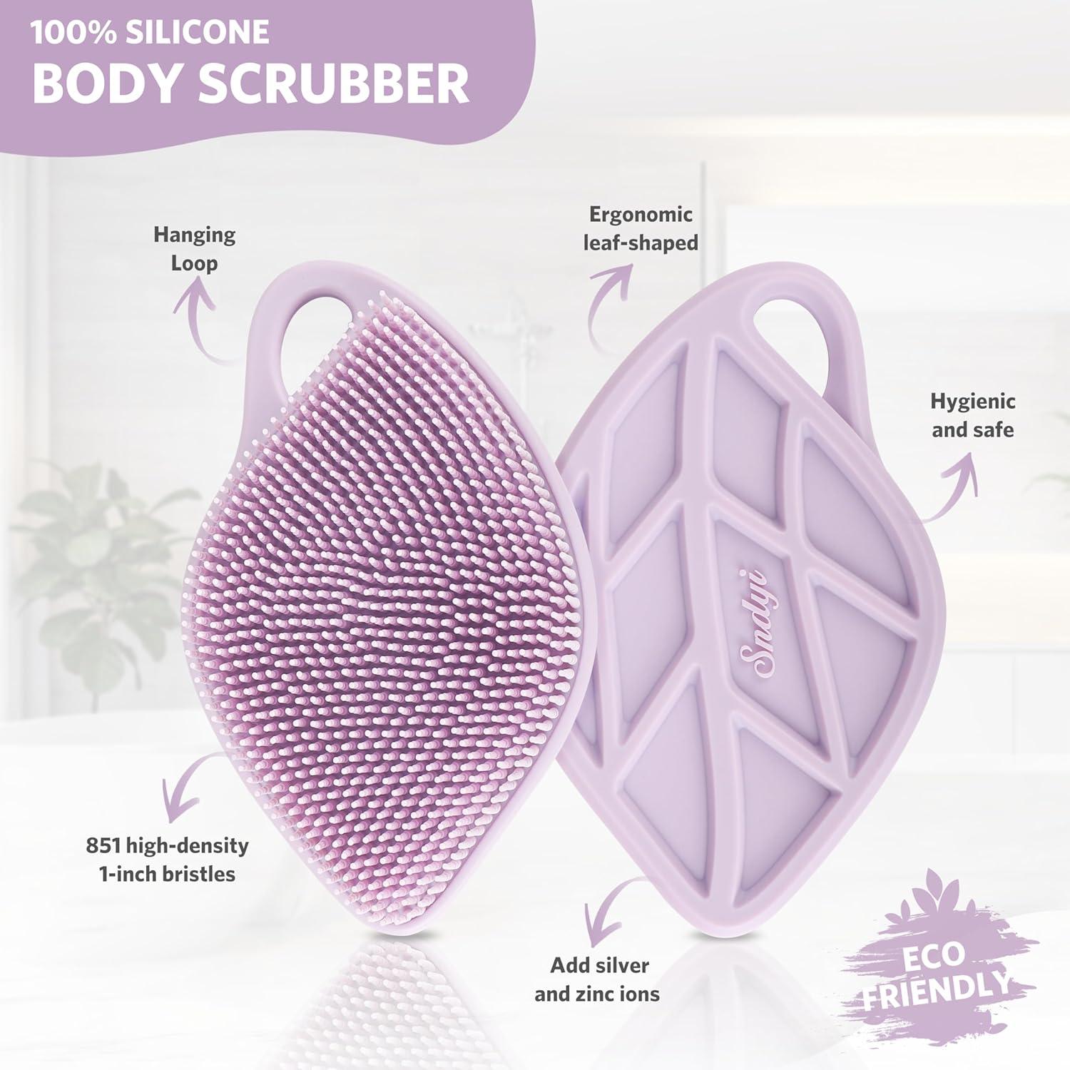 Silikon Körperbürste Duschbürste Exfoliator Borsten
