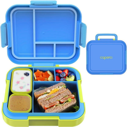 CAPERCI Brotdose Kinder Large 4.8 Cups Bento Box 4 Fächer 2