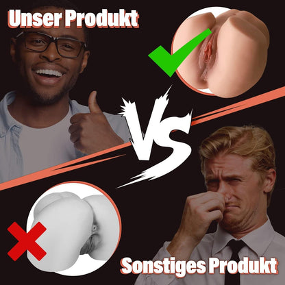 Masturbator Sëxpüppë Realistisch Groß Pocket Pussy für Männer