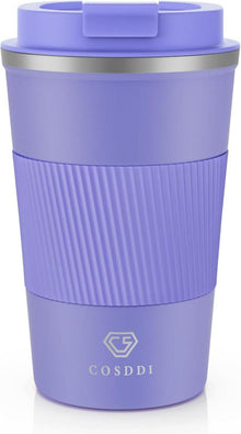 Isolierter Edelstahl Reisebecher 380ml Vakuum doppelwandig Kaffee Mug