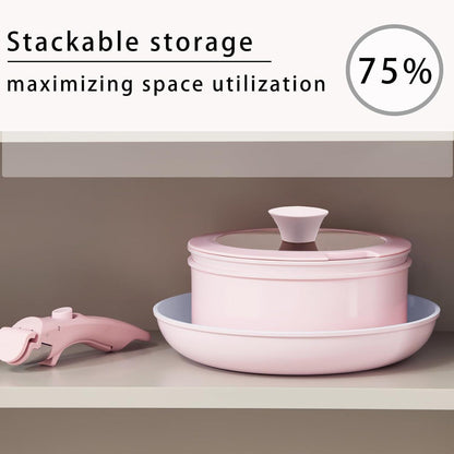 Keramik Pfannen-Set 5-teilig 20/26cm Antihaft Induktion