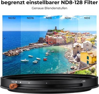 67mm K&F Concept Nano-D ND CPL Filter 2in1 Hochwertiger Graufilter Polfilter