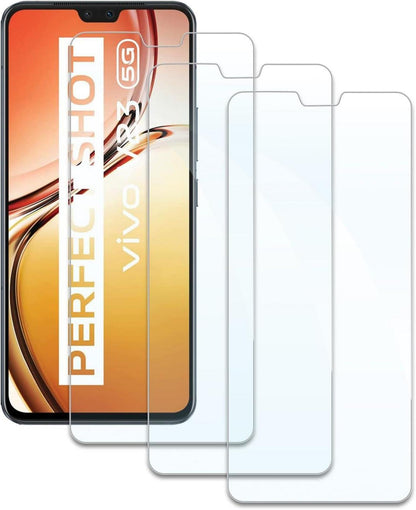 3x HD Panzer Schutzfolie Vivo V23 5G Display 9H Härte Anti-Kratzen