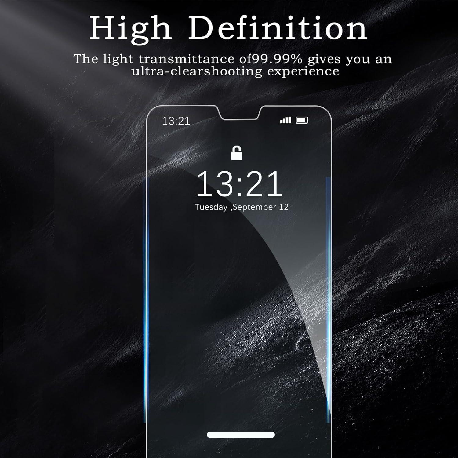 3 Stück Vivo V23 5G Panzer Schutzglas 9H Displayschutzfolie Anti-Kratzen HD Display Schutzfolie