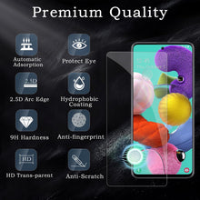 Panzer Schutz Glas für Samsung Galaxy A51/A52/A53, HD