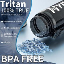 Trinkflasche 1L Auslaufsicher BPA-Frei mit Zeitmarkierung
