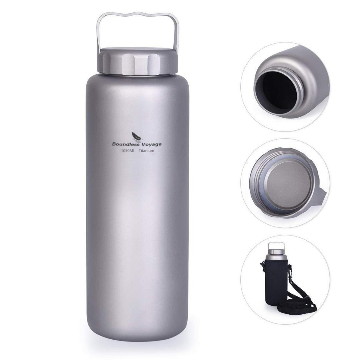 Titan Trinkflasche 1050ml – Ultraleicht & Robust für Outdoor