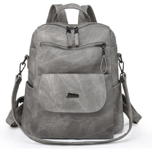 Damen Rucksack 3-in-1 wasserdicht, leicht, grau