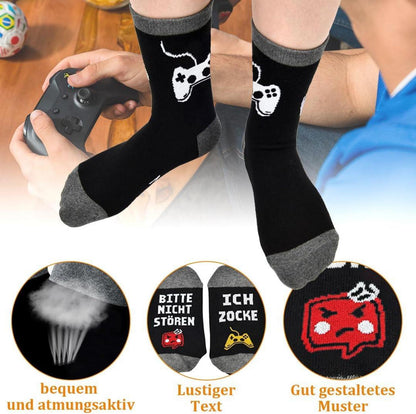 Lustige Gaming Socken Bitte Nicht Stören Ich Zocke