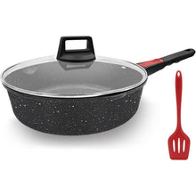 Antihaft Pfanne 28cm mit Deckel und Abnehmbarem Griff