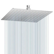 30cm Regendusche Edelstahl Chrom – Wassersparend & Verstellbar