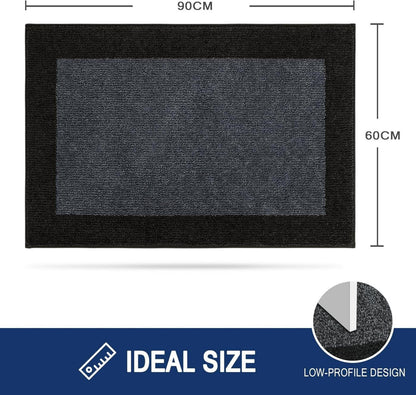 Schmutzfangmatte Innen 60x90 cm rutschfeste Fußmatte