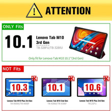 DLveer Lenovo Tab M10 3rd Gen 10.1 Zoll Hülle - Slim Smart