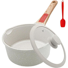 Stielkasserolle 20cm mit Deckel, 2.5L Antihaftbeschichtet