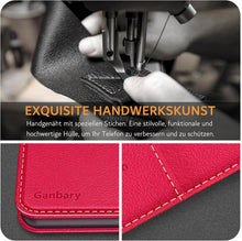 Samsung Galaxy A35 5G Handyhülle - Premium Leder Klapphülle