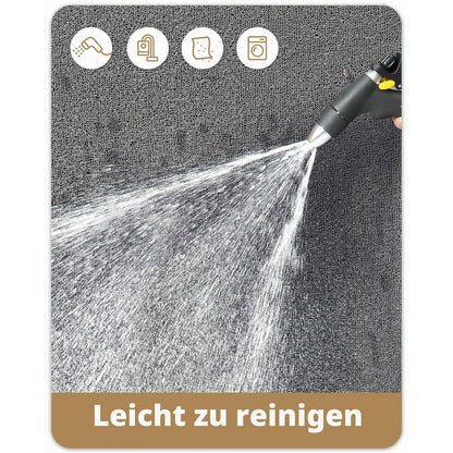 Schmutzfangmatte Grau 120x180 cm – Rutschfest & Waschbar