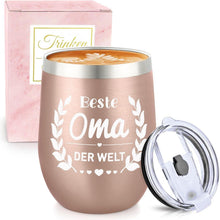 Edelstahl Thermobecher für Oma 360ml Travel Mug Geschenk Weihnachten
