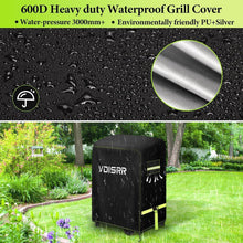Schwere Grillabdeckung 600D Oxford wetterfest 90x70x110cm