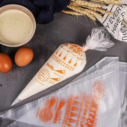 Einweg Spritzbeutel Set 3 Größen – 300 Stück Backen