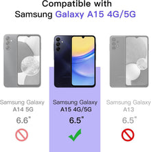 Schutzfolie für Samsung Galaxy A15 4G / 5G 6,5 Zoll, 9H
