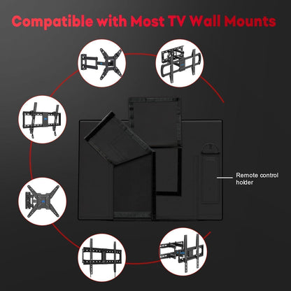 Outdoor TV Abdeckung 60-65 Zoll, Wasserdicht & UV-Schutz