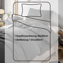 AYSW Winterbettwäsche Microfaser 135x200cm + 40x80cm