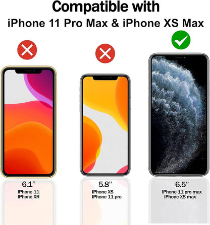 Schutzglas iPhone 11 Pro Max XS Max Panzerglas 3 Stück