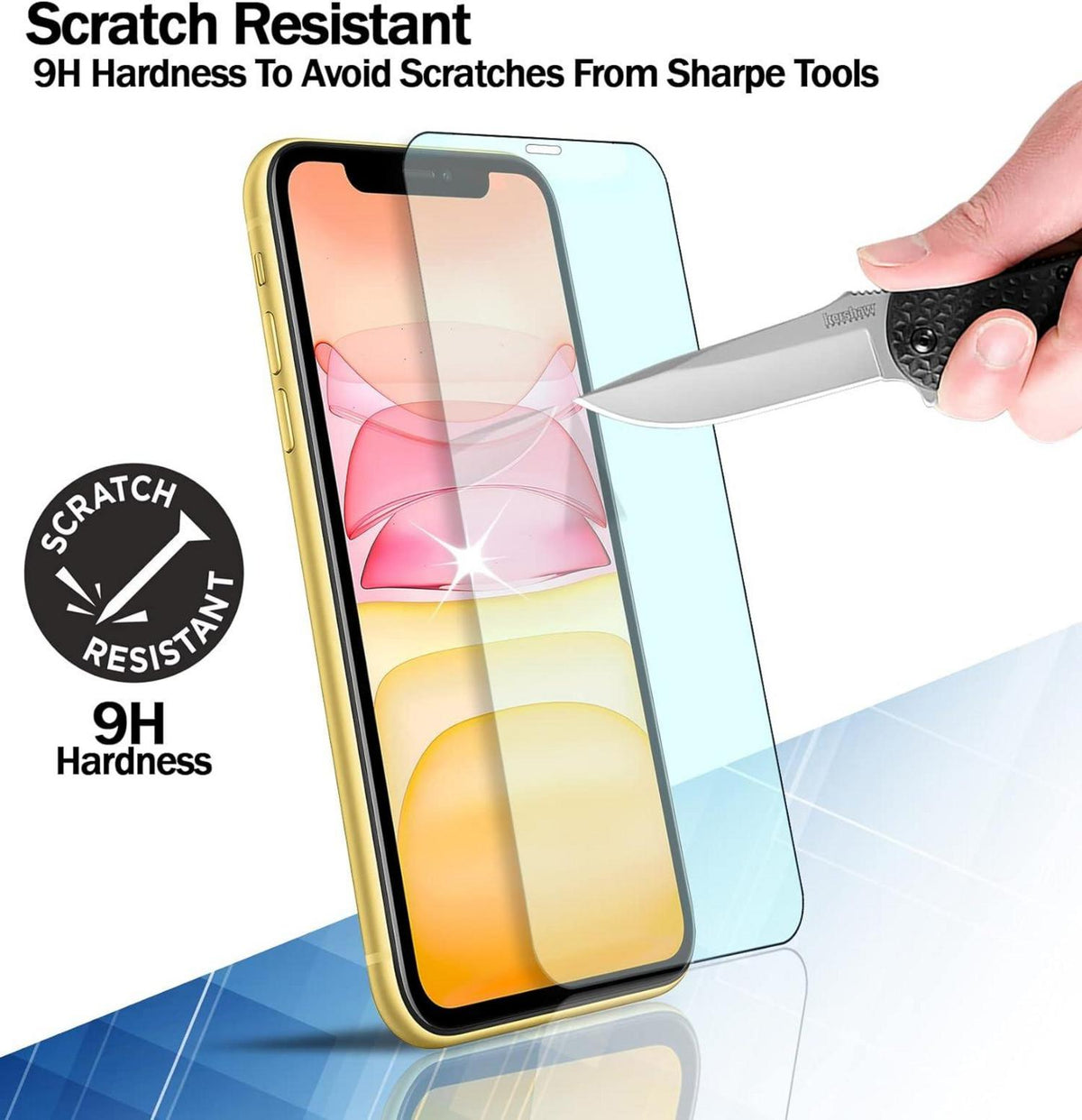 3x Panzerglas Displayschutz für iPhone 11 Pro Max XS Max