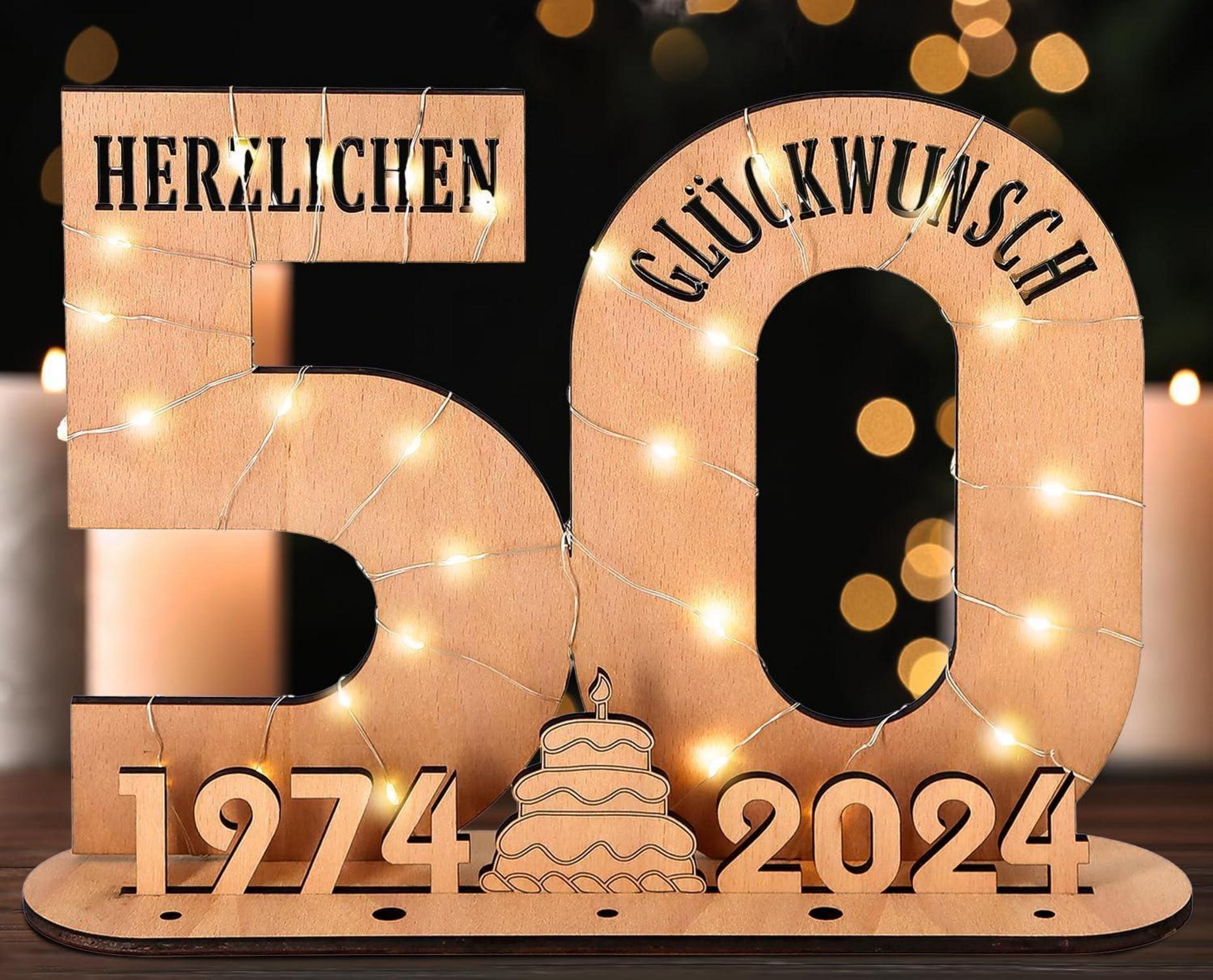 Personalisiertes Gästebuch Geldgeschenk mit LED-Geschenkota