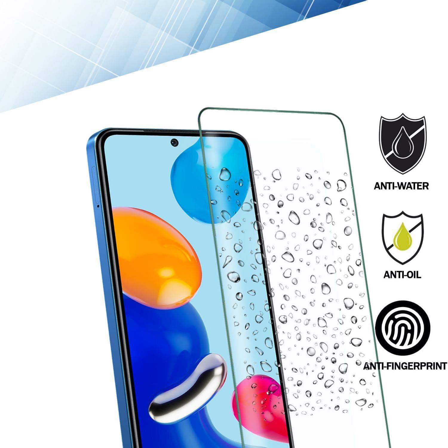 3er Pack Panzerglas Displayschutz Xiaomi Poco F3 Mi 11i 0,33mm kratzfest
