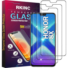 3x Panzerglas Schutz für Honor 8X 0,33mm kratzfest