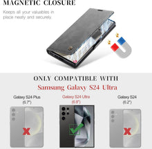 Schutzhülle Samsung Galaxy S24 Ultra 5G Leder Flip Case