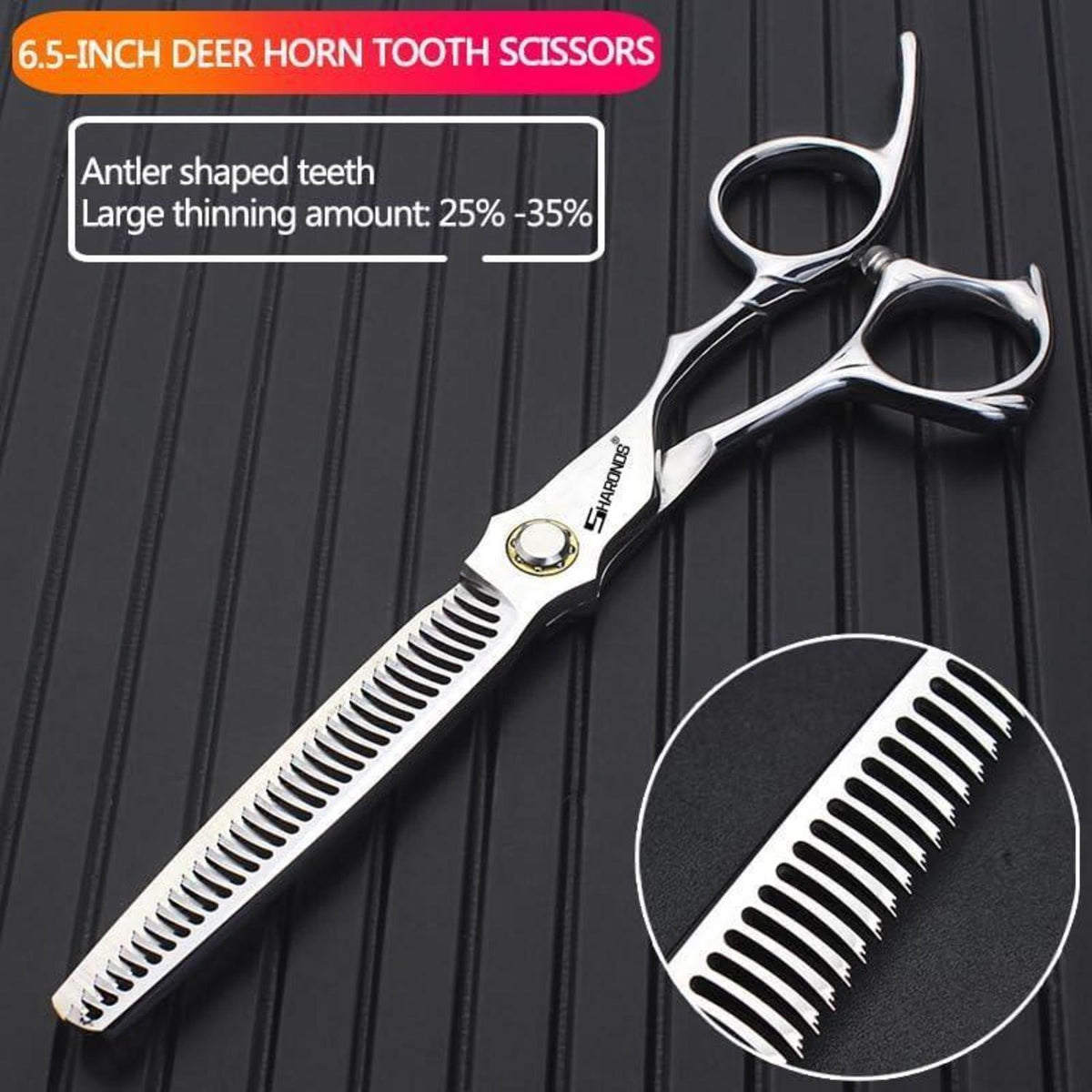 Professionelle Haarschere 6/6,5 Zoll – Japanisches 440C Stahl