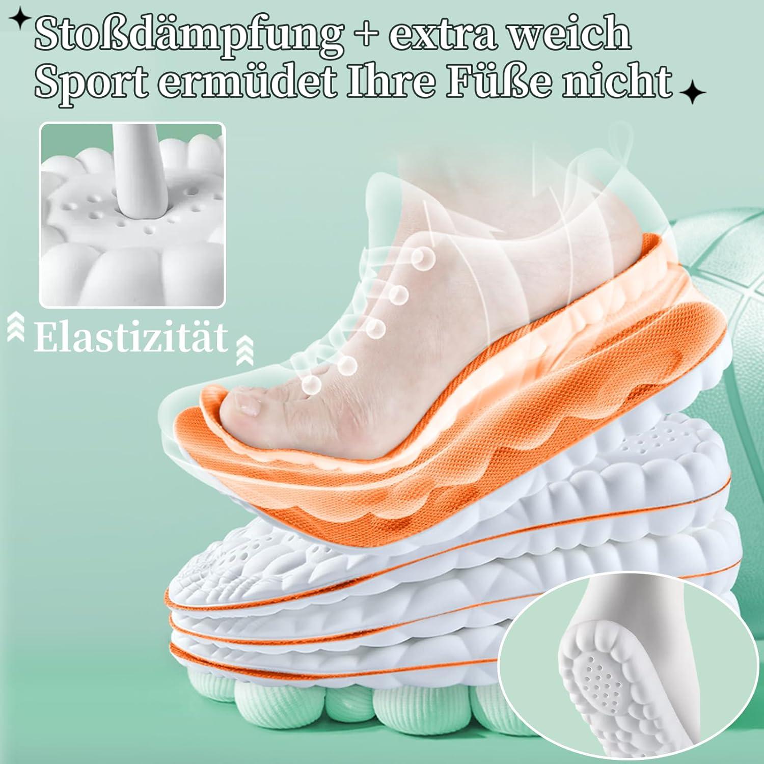 Orthopädische Einlegesohlen Arch Unterstützung Sport Schuheinlagen 39-40