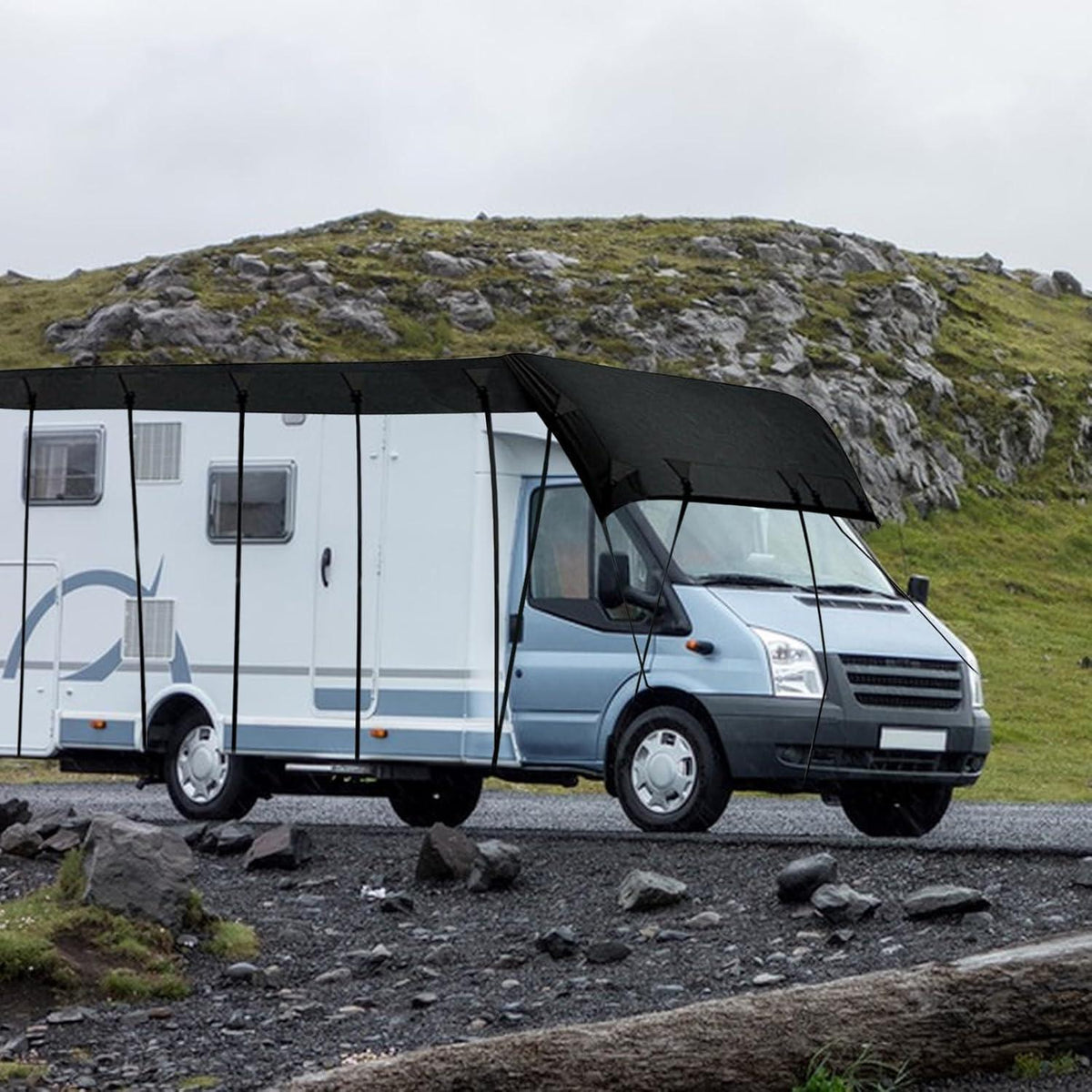 Wohnmobil Dachschutzhülle 6,5 x 3 m – 210D Oxford Gewebe