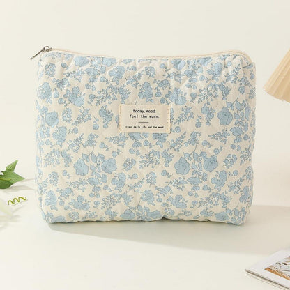 3-teilig Reise Kosmetiktasche Damen Blumenmuster Kawaii