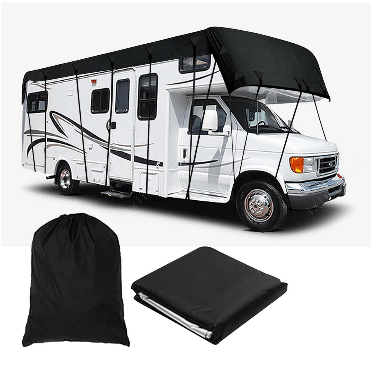 Wohnmobil Dachschutzhülle 5x3m – 210D Oxford Gewebe