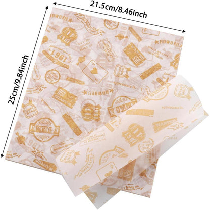 Deli Papierblätter 100er Set, Zeitungsdruck, 25x21.5cm