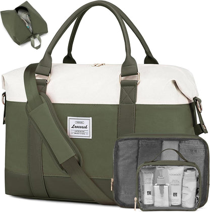 Sporttasche Damen Reisetasche mit Schuhfach wasserdicht 30L