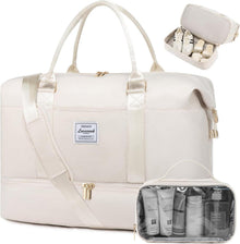 Weekender Reisetasche Sporttasche mit Schuhfach für Damen