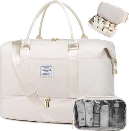Weekender Reisetasche Sporttasche mit Schuhfach für Damen