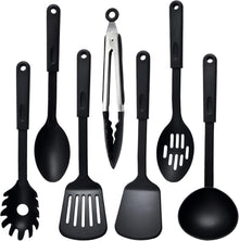 Küchenhelfer Set 7-teilig Nylon Spülmaschinenfest Schwarz